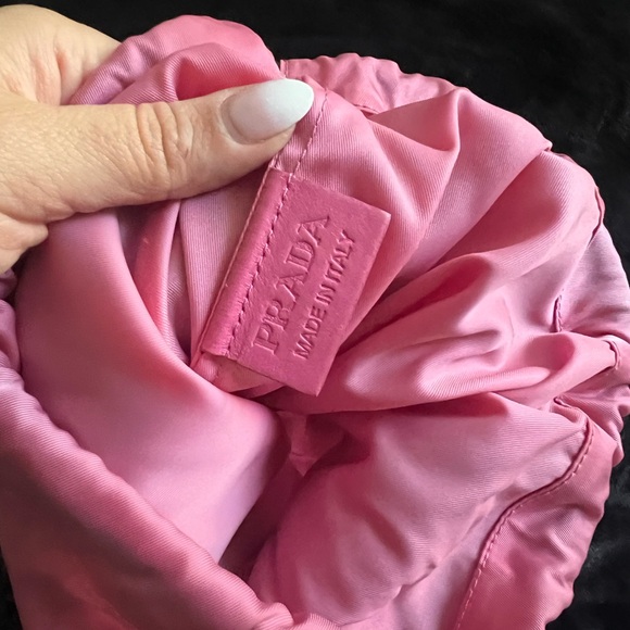 Prada Tessuto Nylon Net Tote. - Picture 6 of 7